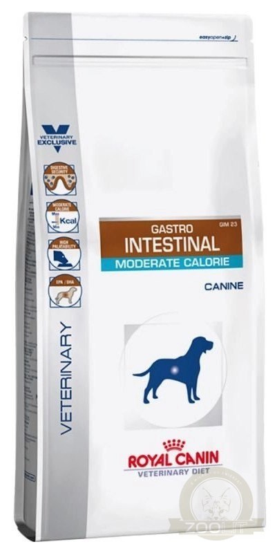 ROYAL CANIN Gastrointestinal Moderate Calorie 2kg ROYAL CANIN Gastrointestinal Moderate Calorie 2kg