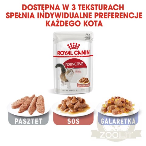 ROYAL CANIN Instinctive Gravy 12x85g ROYAL CANIN Instinctive Gravy 12x85g
