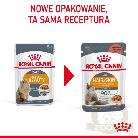 ROYAL CANIN Intense Beauty Gravy 12x85g ROYAL CANIN Intense Beauty Gravy 12x85g