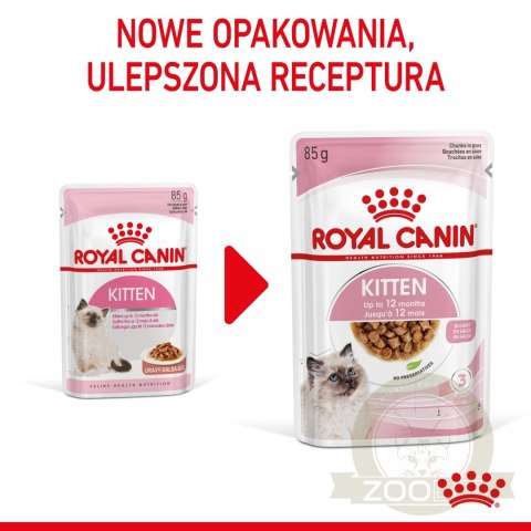 ROYAL CANIN Kitten Instinctive W Sosie 12x85g ROYAL CANIN Kitten Instinctive W Sosie 12x85g