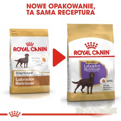 ROYAL CANIN Labrador Retriever Sterilised 12kg ROYAL CANIN Labrador Retriever Sterilised 12kg