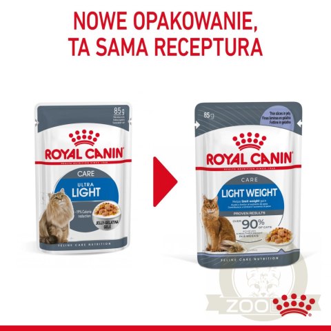 ROYAL CANIN Light Weight Care W Galaretce 12x85g ROYAL CANIN Light Weight Care W Galaretce 12x85g