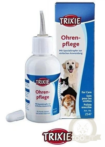 Trixie Płyn Do Pielęgnacji Uszu 50ml Trixie Płyn Do Pielęgnacji Uszu 50ml