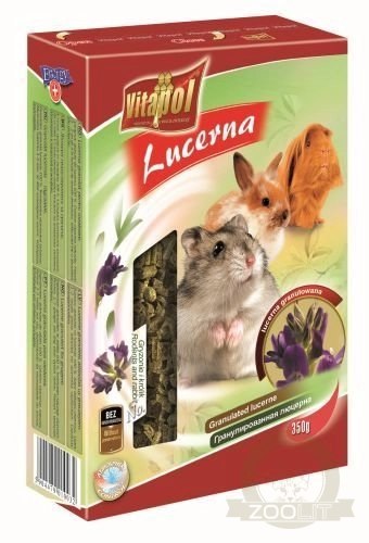 Vitapol Karma Granulowana Z Lucerny Dla Gryzoni I Królika 350g Vitapol Karma Granulowana Z Lucerny Dla Gryzoni I Królika 350g