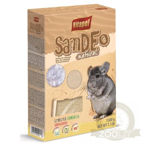Vitapol Piasek Dla Szynszyli 1,5kg Vitapol Piasek Dla Szynszyli 1,5kg