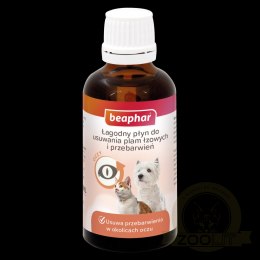 BEAPHAR Łagodny Płyn Do Usuwania Plam Łzowych I Przebarwień 50ml