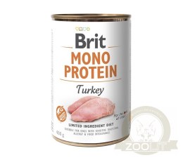 Brit Mono Protein Z Indykiem 400g