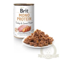 Brit Mono Protein Z Indykiem I Słodkimi Ziemniakami 400g
