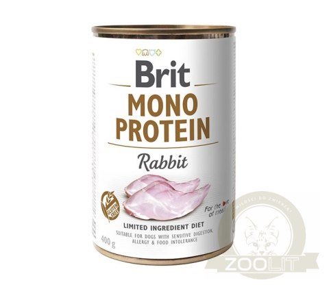 Brit Mono Protein Z Królikiem 400g Brit Mono Protein Z Królikiem 400g