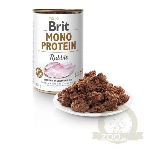 Brit Mono Protein Z Królikiem 400g Brit Mono Protein Z Królikiem 400g