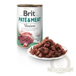 Brit Pate & Meat Dziczyzna 400g