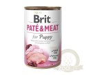 Brit Pate & Meat Puppy Kurczak Z Indykiem 400g