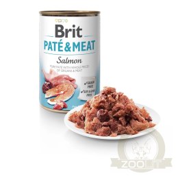 Brit Pate & Meat Z Łososiem 400g