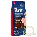 Brit Premium By Nature Adult L Z Kurczakiem 15kg