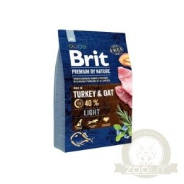 Brit Premium By Nature Light Z Indykiem I Owsem 3kg