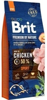 Brit Premium By Nature Sport 15kg Brit Premium By Nature Sport 15kg