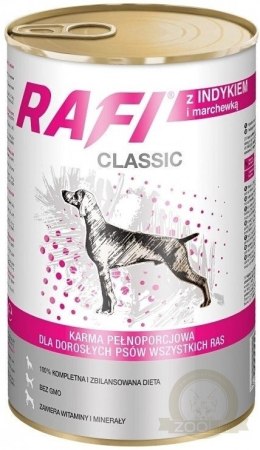 Dolina Noteci Rafi Classic Z Indykiem I Marchewką 1240g