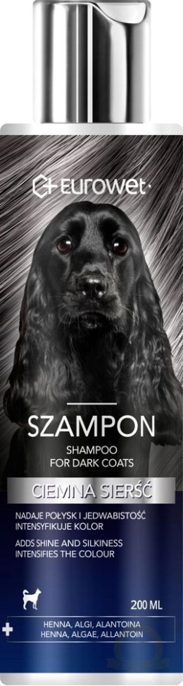 Eurowet Szampon Ciemna Sierść 200ml