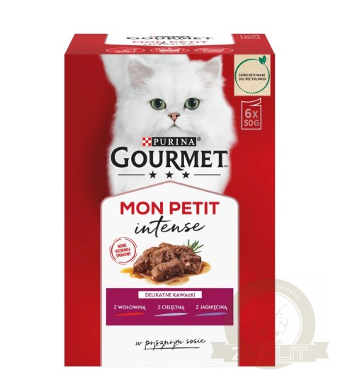 GOURMET Mon Petit Mięsne Fileciki 6x50g GOURMET Mon Petit Mięsne Fileciki 6x50g