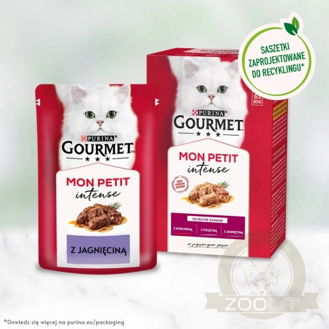 GOURMET Mon Petit Mięsne Fileciki 6x50g GOURMET Mon Petit Mięsne Fileciki 6x50g