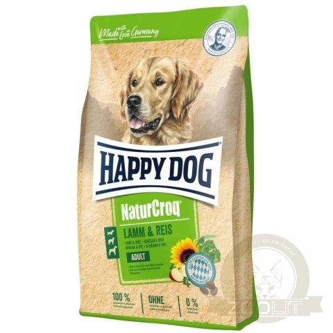 Happy Dog NaturCroq Adult Lamm&Rice 15kg Happy Dog NaturCroq Adult Lamm&Rice 15kg