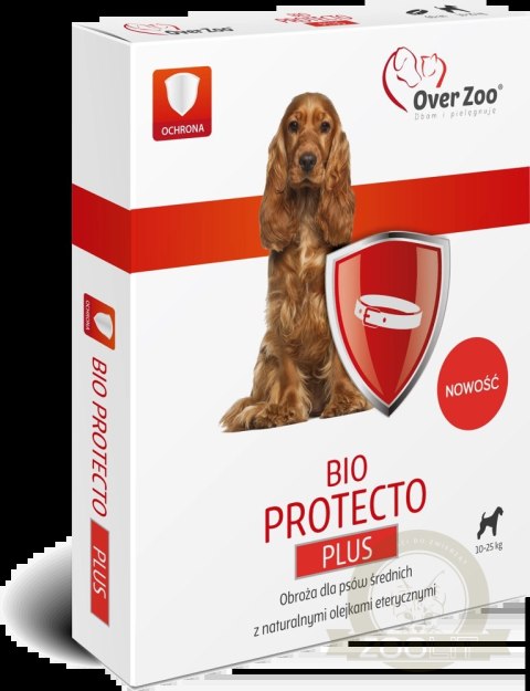 OVER ZOO Obroża Bio Protecto Plus Dla Psów Średnich 60cm OVER ZOO Obroża Bio Protecto Plus Dla Psów Średnich 60cm