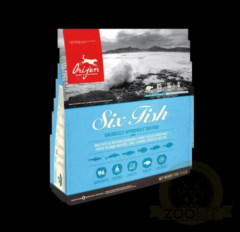 Orijen Six Fish Dog 2kg Orijen Six Fish Dog 2kg