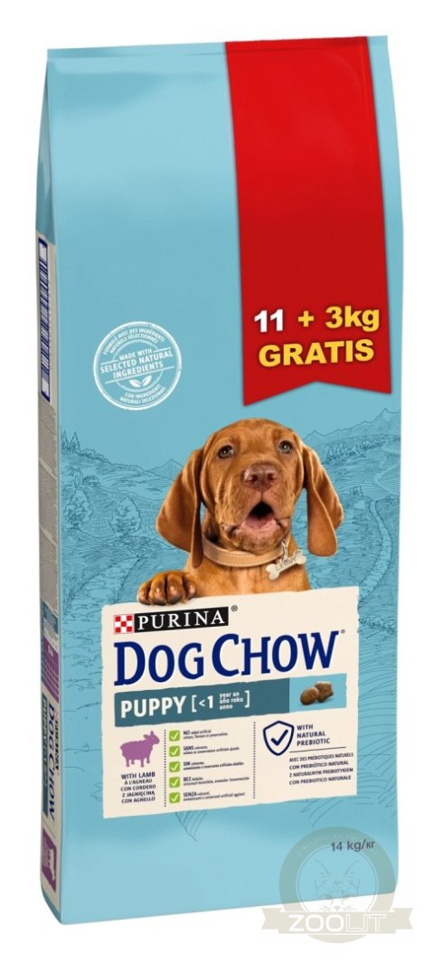 Purina Dog Chow Puppy Z Jagnięciną 14kg Purina Dog Chow Puppy Z Jagnięciną 14kg