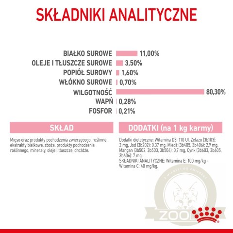 ROYAL CANIN Kitten Sterilised Sauce 12x85g ROYAL CANIN Kitten Sterilised Sauce 12x85g
