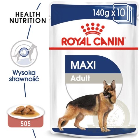 ROYAL CANIN Maxi Adult 10x140g ROYAL CANIN Maxi Adult 10x140g