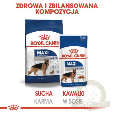 ROYAL CANIN Maxi Adult 10x140g ROYAL CANIN Maxi Adult 10x140g