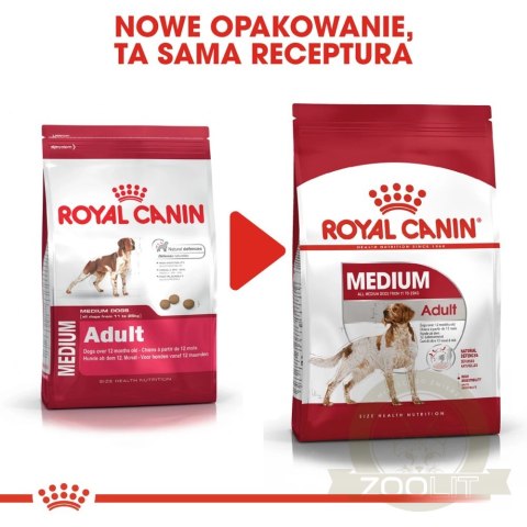 ROYAL CANIN Medium Adult 4kg ROYAL CANIN Medium Adult 4kg
