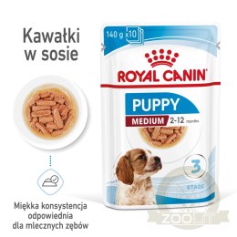 ROYAL CANIN Medium Puppy 10x140g