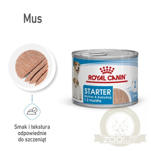 ROYAL CANIN Starter Mousse Mother & Babydog 195g ROYAL CANIN Starter Mousse Mother & Babydog 195g
