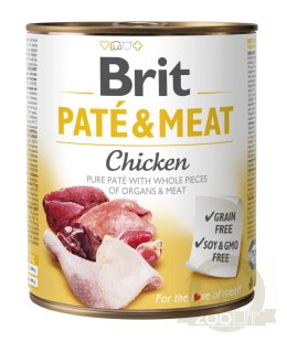 Brit Pate & Meat Z Kurczakiem 800g