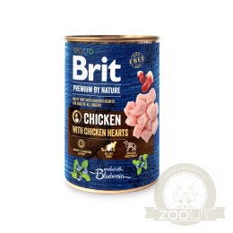 Brit Premium By Nature Chicken With Chicken Hearts 400g