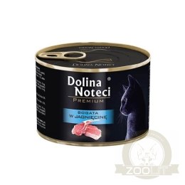 Dolina Noteci Premium Dla Kota Bogata W Jagnięcinę 185g