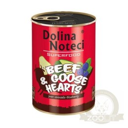 Dolina Noteci Superfood Wołowina Z Sercami Z Gęsi 400g