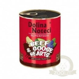 Dolina Noteci Superfood Wołowina Z Sercami Z Gęsi 800g