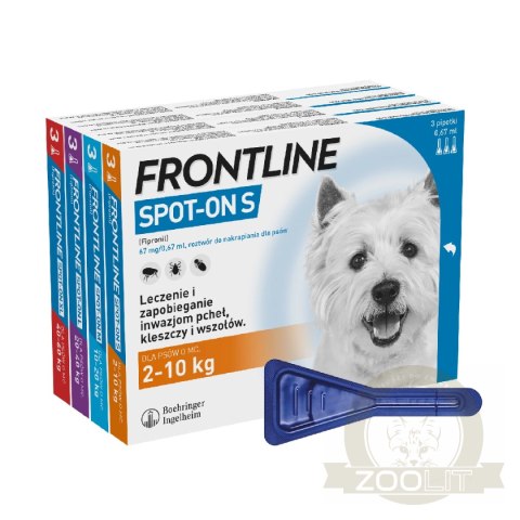 FRONTLINE Spot On Dla Psa 3x0,67ml FRONTLINE Spot On Dla Psa 3x0,67ml