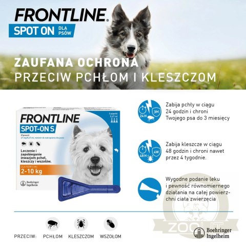 FRONTLINE Spot On Dla Psa 3x0,67ml FRONTLINE Spot On Dla Psa 3x0,67ml