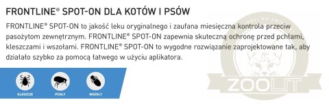 FRONTLINE Spot On Dla Psa 3x0,67ml FRONTLINE Spot On Dla Psa 3x0,67ml