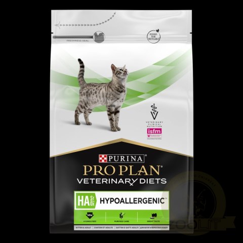 PURINA Pro Plan Veterinary Diets HA Hypoallergenic Cat 3,5kg PURINA Pro Plan Veterinary Diets HA Hypoallergenic Cat 3,5kg