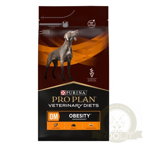 PURINA Pro Plan Veterinary Diets OM Obesity Management 3kg PURINA Pro Plan Veterinary Diets OM Obesity Management 3kg