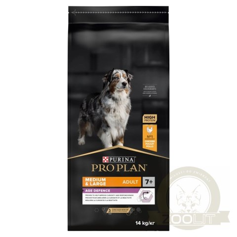 Purina Pro Plan Medium & Large Adult 7+ Optiage 14kg Purina Pro Plan Medium & Large Adult 7+ Optiage 14kg