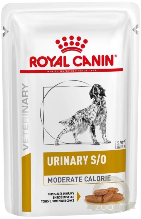 ROYAL CANIN Dog Urinary S/O Moderate Calorie 12x100g ROYAL CANIN Dog Urinary S/O Moderate Calorie 12x100g