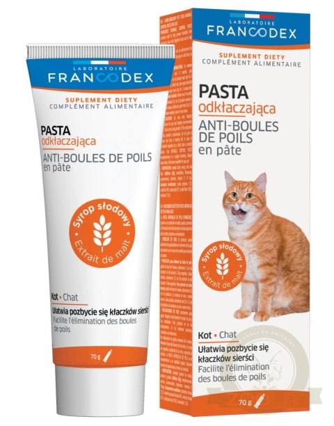 Zolux Francodex Pasta Odkłaczająca 70g Zolux Francodex Pasta Odkłaczająca 70g