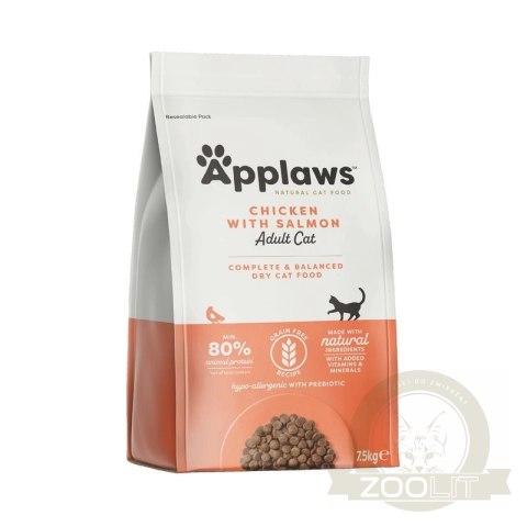 APPLAWS Complete Dry Adult Chicken With Salmon 7,5kg APPLAWS Complete Dry Adult Chicken With Salmon 7,5kg