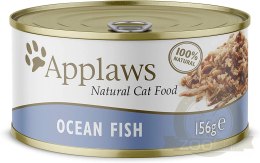 APPLAWS Ocean Fish In Broth Tin 156g