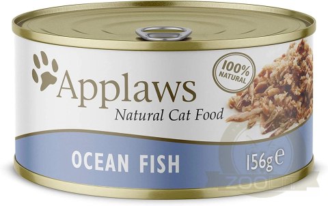 APPLAWS Ocean Fish In Broth Tin 156g APPLAWS Ocean Fish In Broth Tin 156g